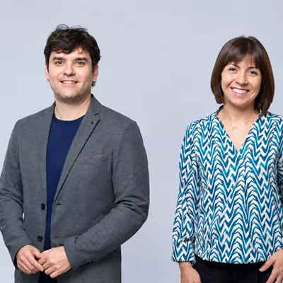 Pablo Azcona y Mayte Espinosa, cabezas de lista de Geroa Bai al Congreso y al Senado