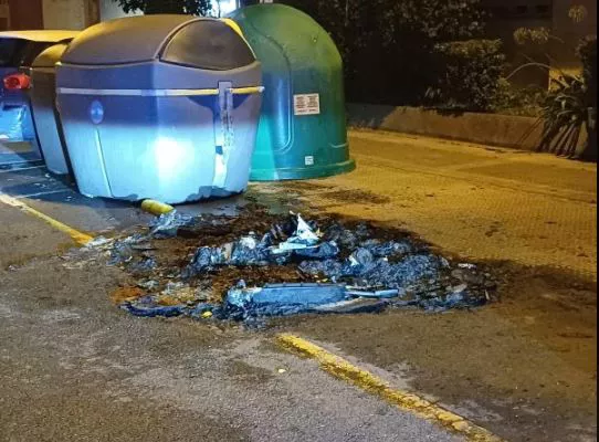 La Policía Local de Getxo detiene por segunda vez en una semana al presunto autor de la quema de siete vehículos
