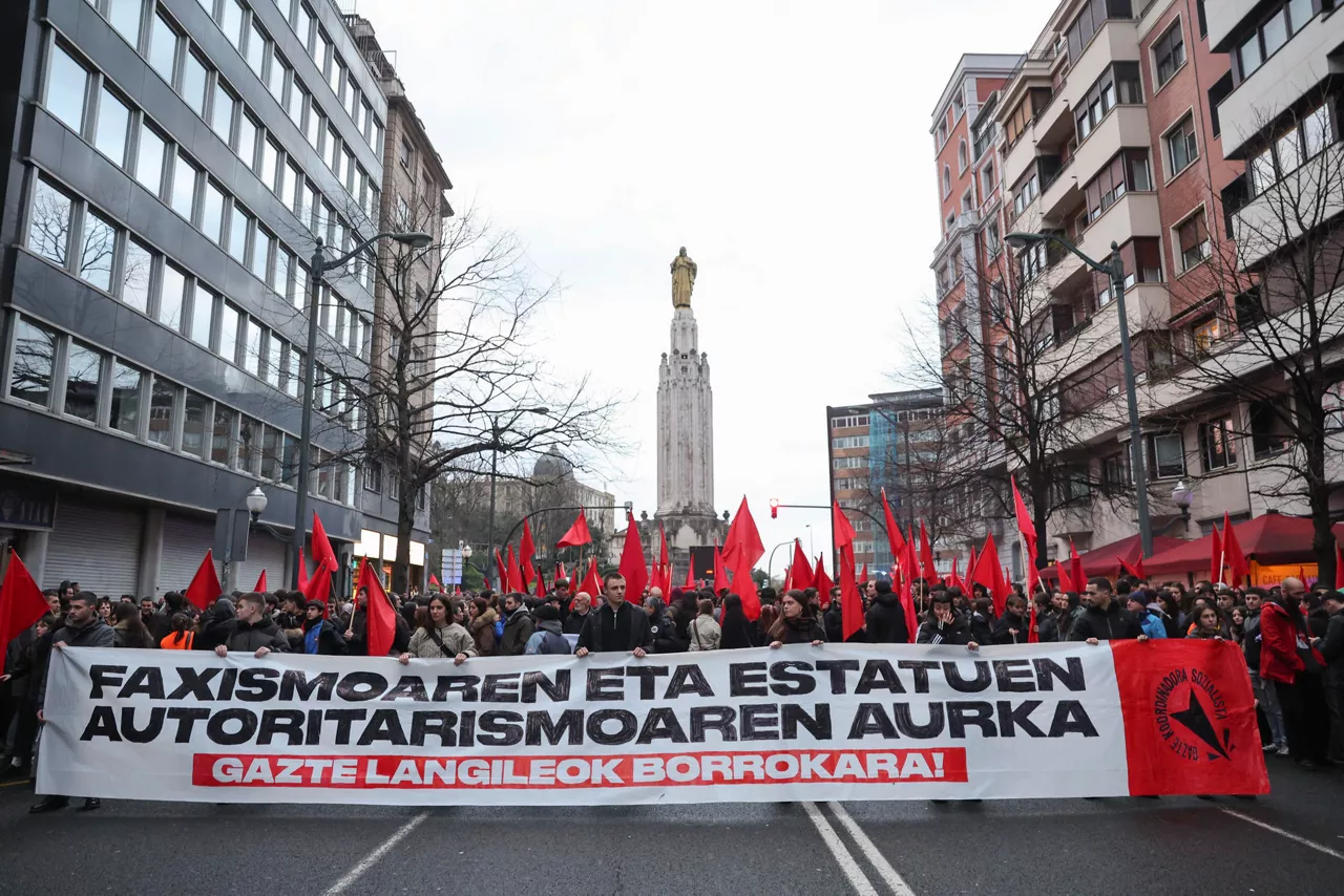 gks-manifestazioa-bilbo-EFE