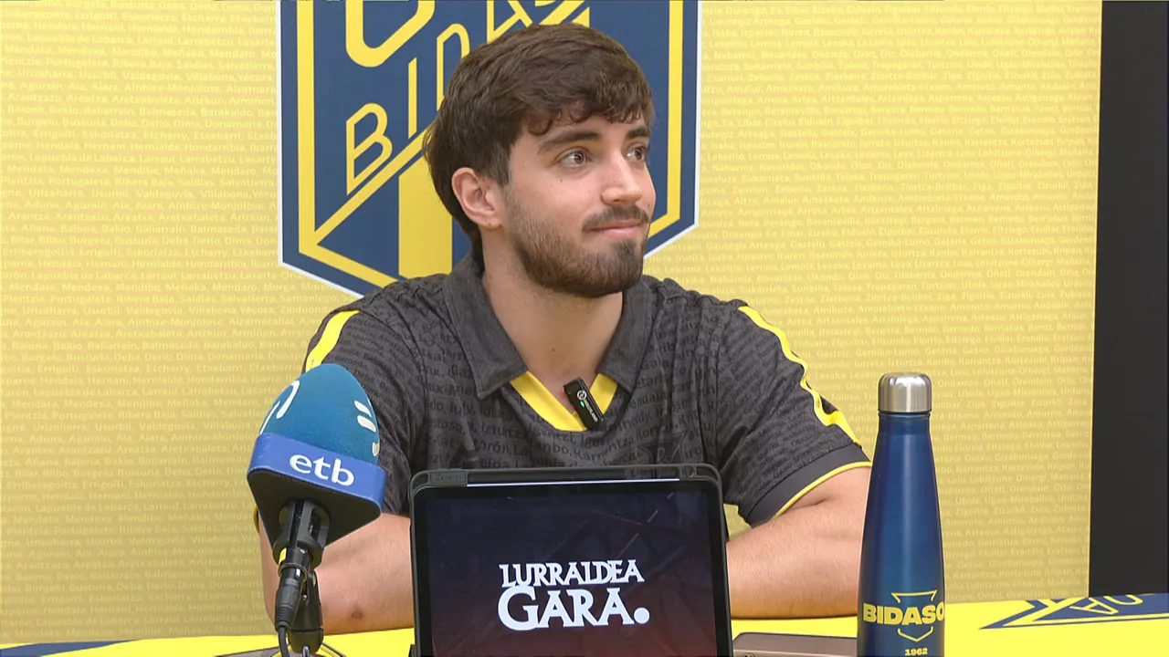 Gorka Nieto, jugador del Bidasoa