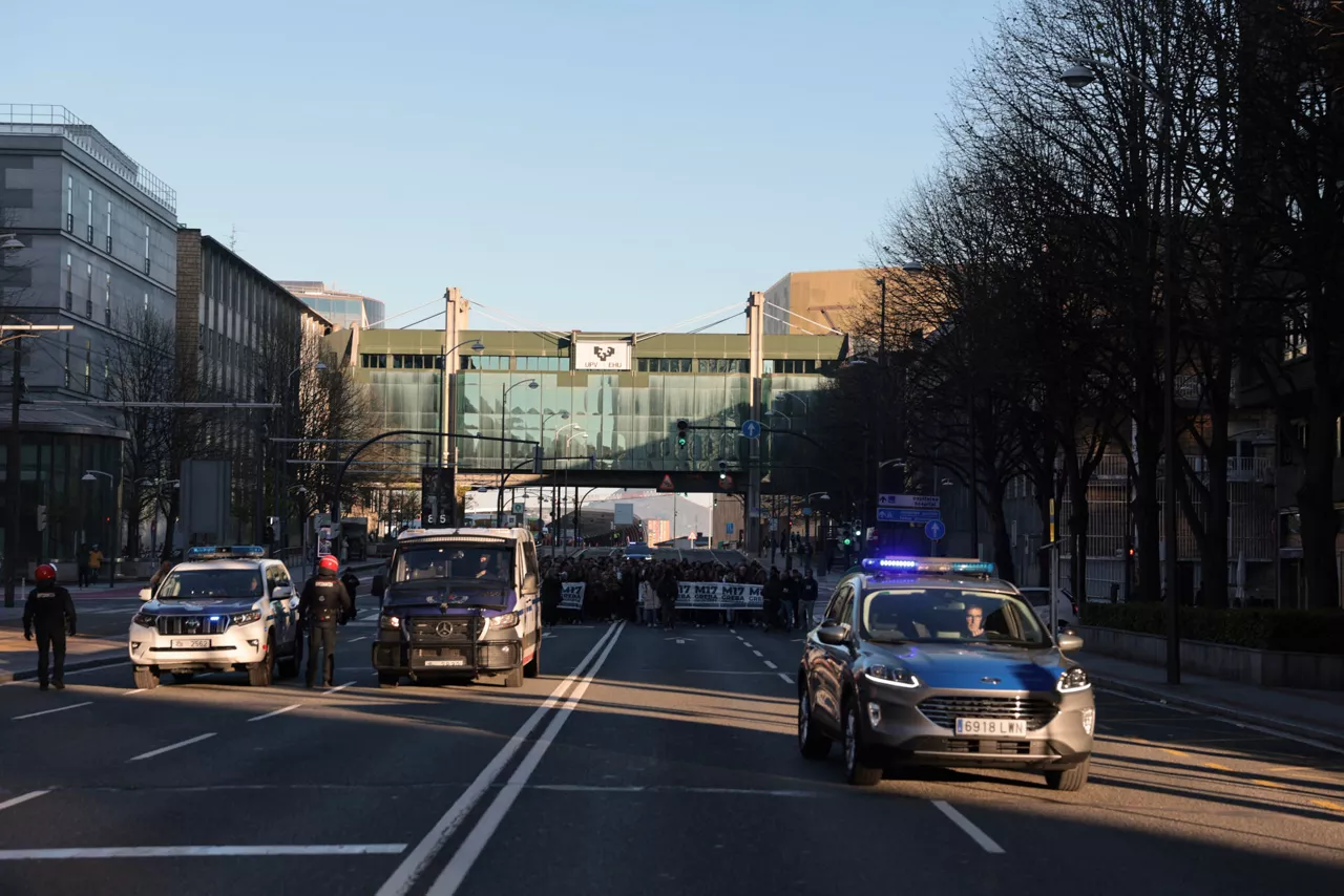 greba orokorra M17 huelga general Bilbo