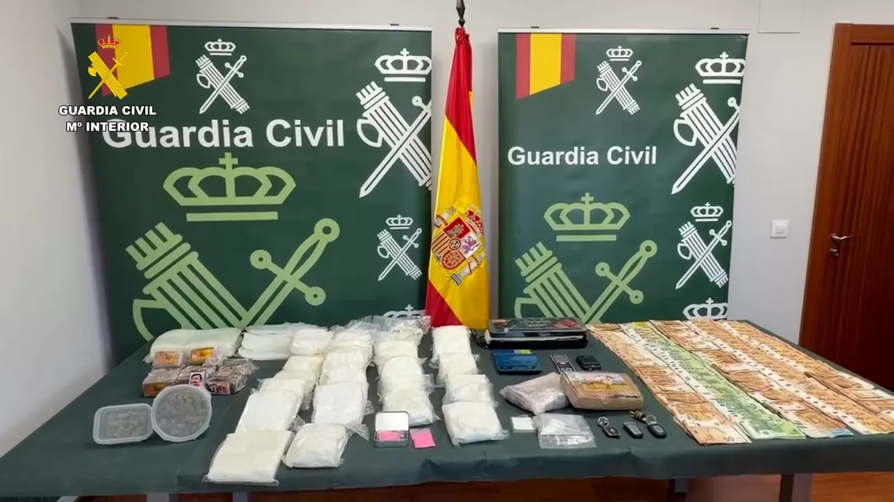 droga Guardia Civil operación Biboteak