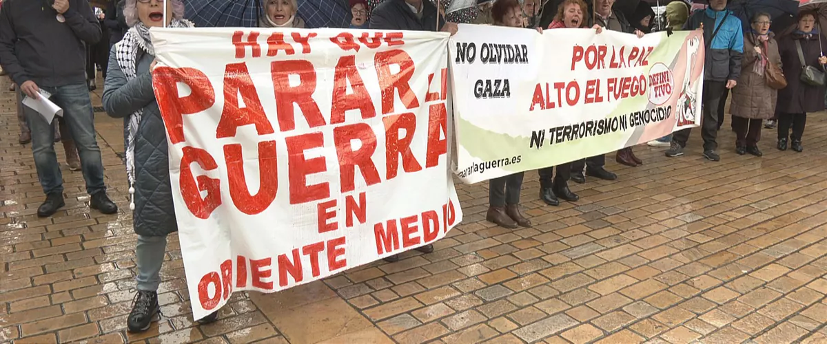 Bilbao se moviliza contra la guerra en Oriente Próximo y reclama no olvidar Gaza