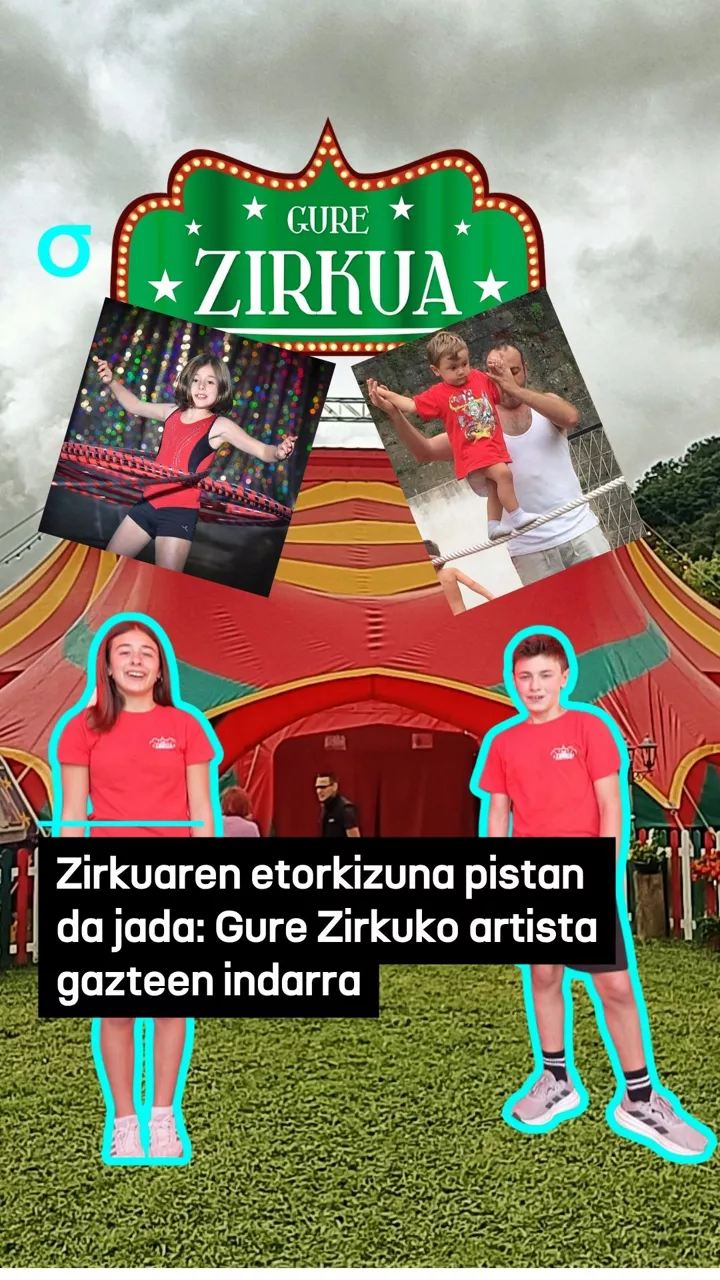 Zirkuaren etorkizuna pistan da jada: Gure Zirkuako artista gazteen indarra