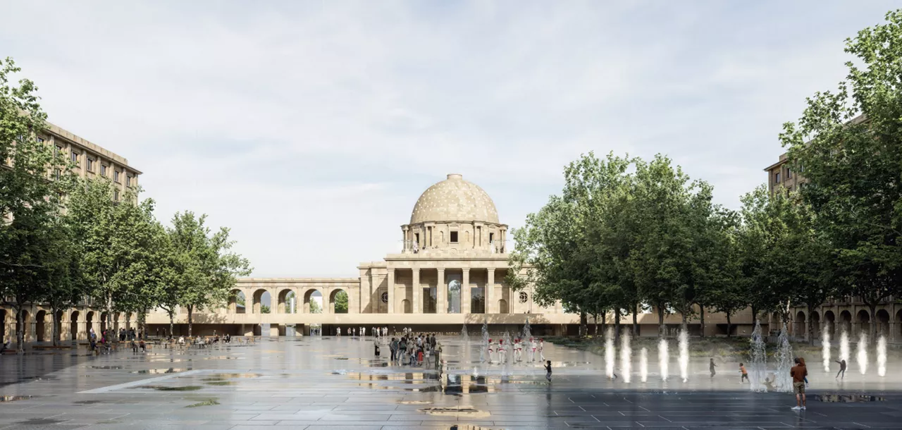 Harriak Hitz Erorien Monumentua Iruñea 