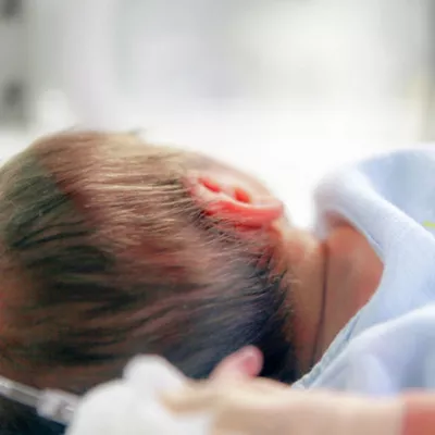 haurtxo bat erietxean ospitaleratuta