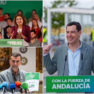 andalucia cadidatos andaluzia hautagaiak juanma moreno maria jesus montero manuel gavira antonio maillo jose ignacio garcia