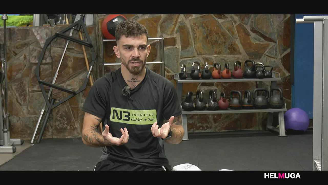 Jon Fernandez boxeolaria, igandeko "Helmuga" saioan