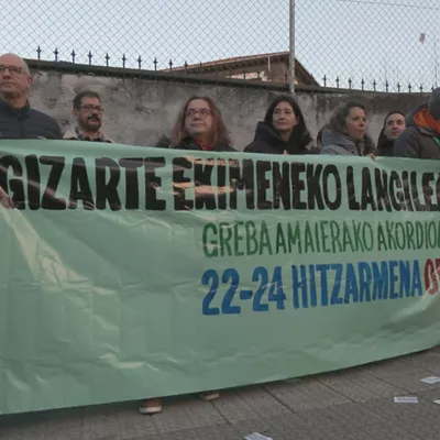 Greba gizarte ekimeneko ikastetxeetan