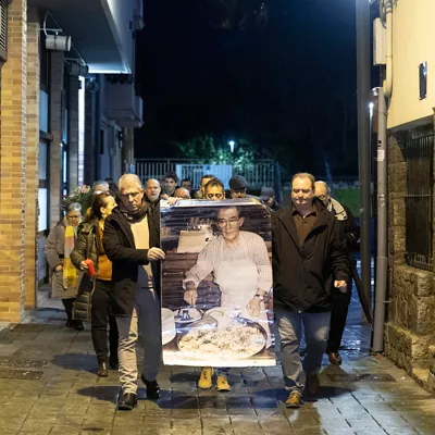 Ramon Diazi azken omenaldia Donostian