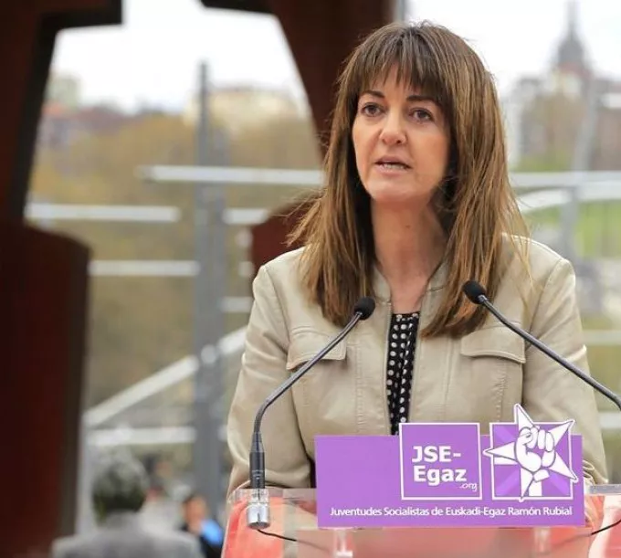 La portavoz del PSE-EE, Idoia Mendia. Imagen de archivo: EFE