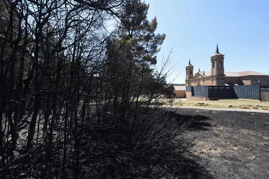 incendio de Riglos EFE