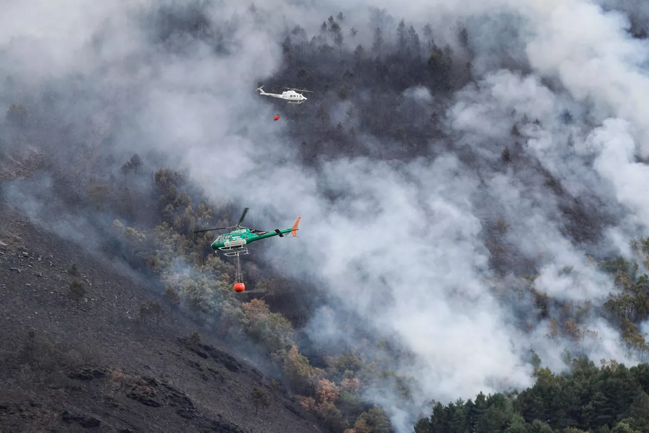 incendio larouco ourense efe