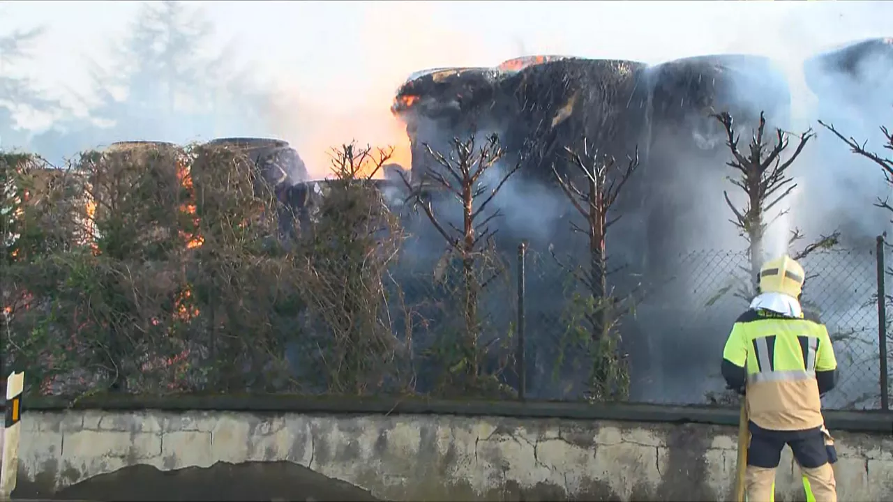 50 bobinas de papel han ardido