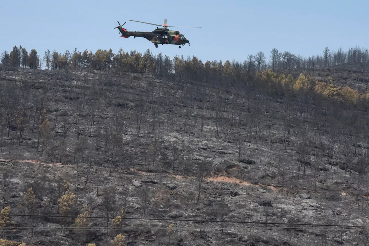 Incendio Riglos Huesca