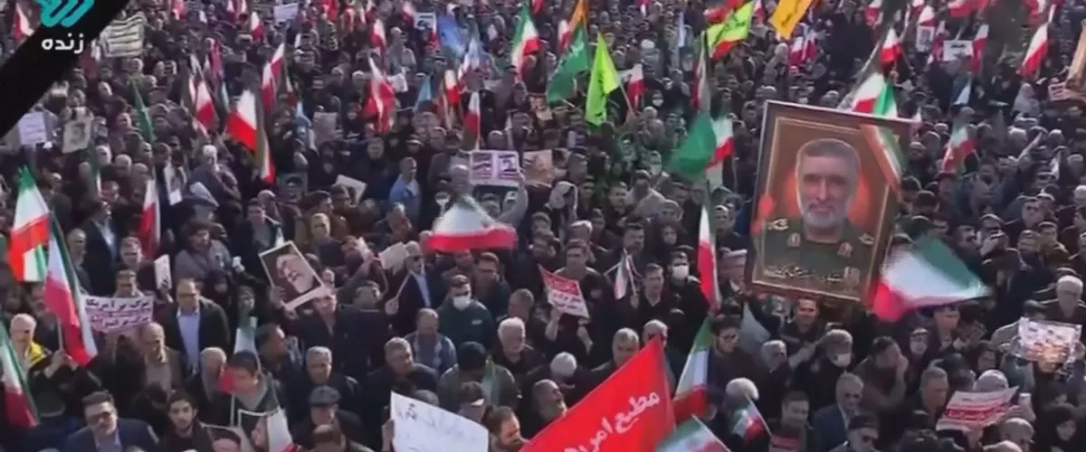 IRAN MANIFESTAZIOA MANIFESTACION