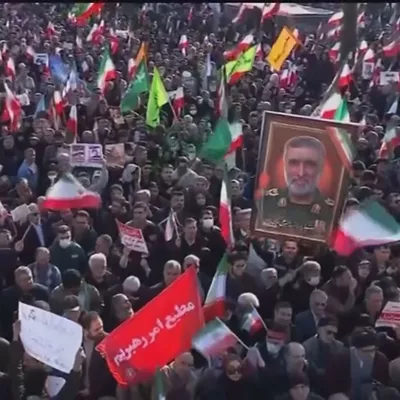 IRAN MANIFESTAZIOA MANIFESTACION