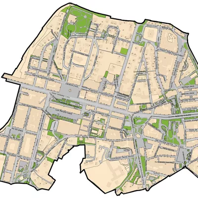 Irun ZBE mapa 