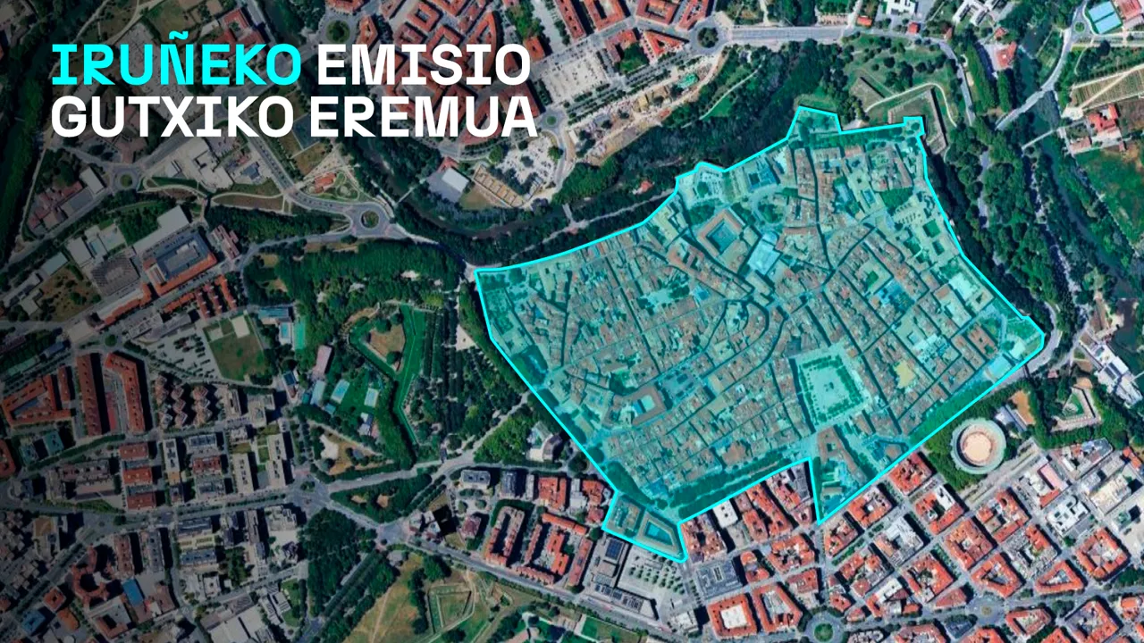 Iruñeko emisio gutxiko eremua