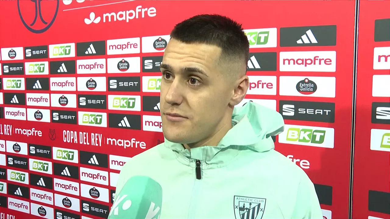 Urko Izeta Athleticeko jokalariaren adierazpenak, Errege Kopako partidaren ostean.