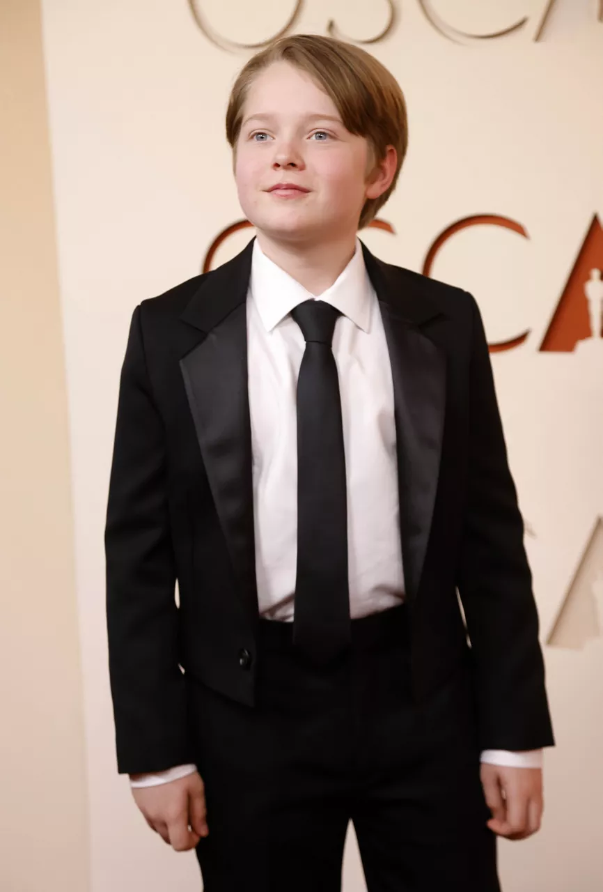 Los Angeles (United States), 15/03/2026.- Jacobi Jupe arrives for the 98th annual Academy Awards ceremony at the Dolby Theatre in Los Angeles, California, USA, 15 March 2026. EFE/EPA/JILL CONNELLY
