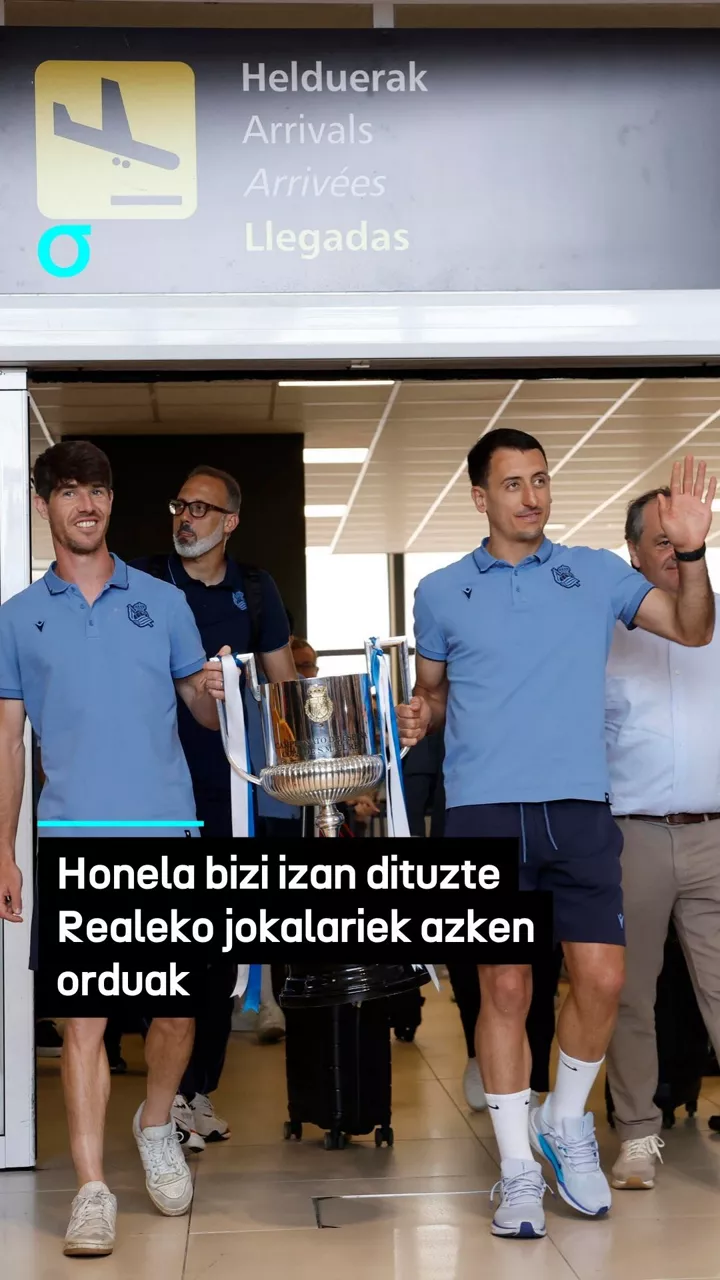 Honela bizi izan dituzte Realeko jokalariek azken orduak