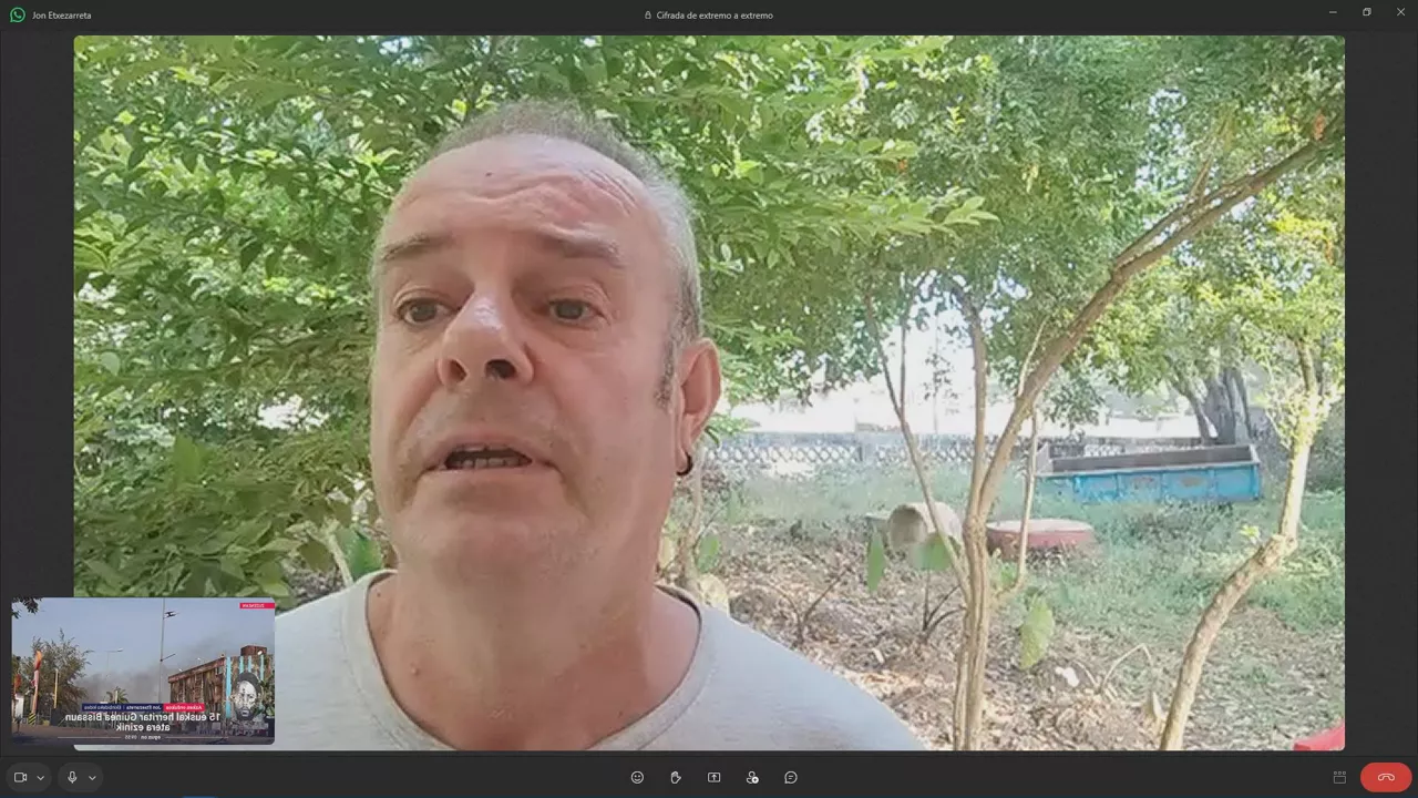 Jon Etxezarreta, bombero atrapado en Guinea Bisau