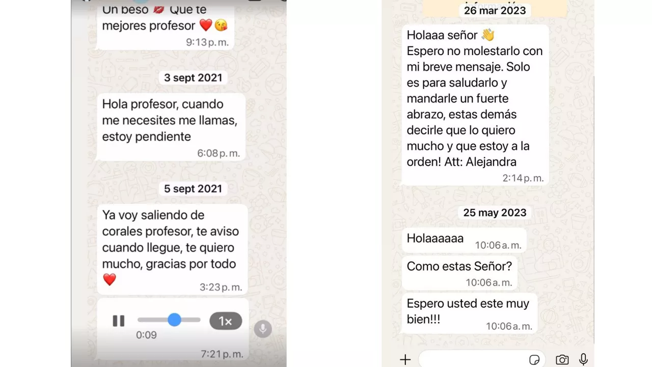 Julio Iglesias publica mensajes de WhatsApp de sus empleadas para "dejar constancia de la absoluta falsedad de los hechos denunciados"