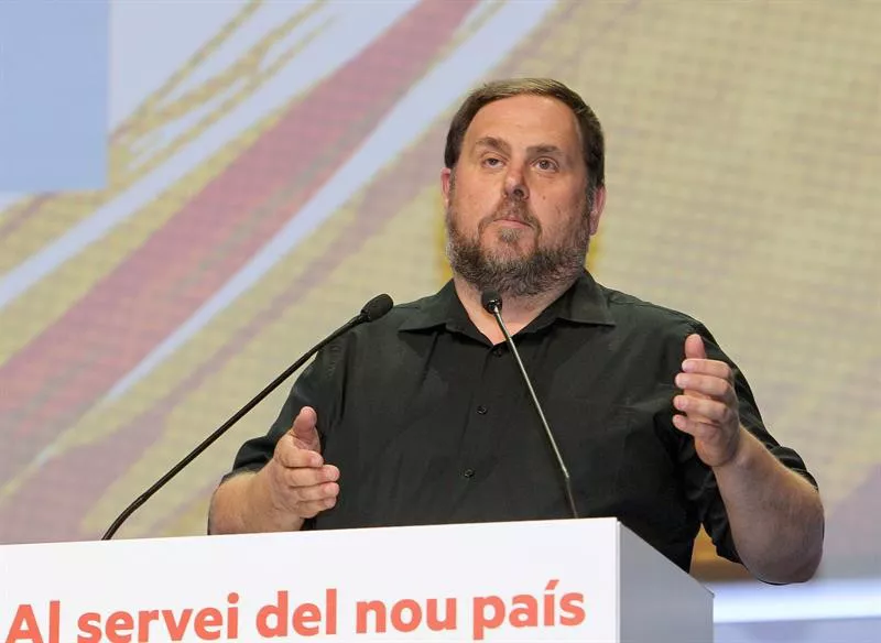 oriol junqueras erc batzorde nazionalean EFE