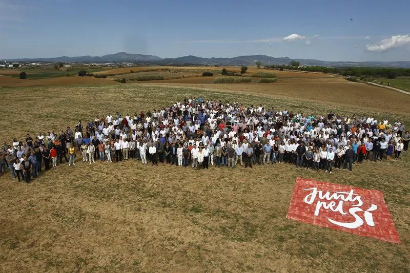 Junts pel si Katalunia Cataluña. EFE