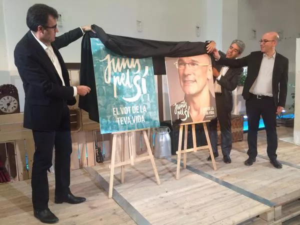 Junts pel si campaña 27 S Cataluña. foto: @JuntsPelSi