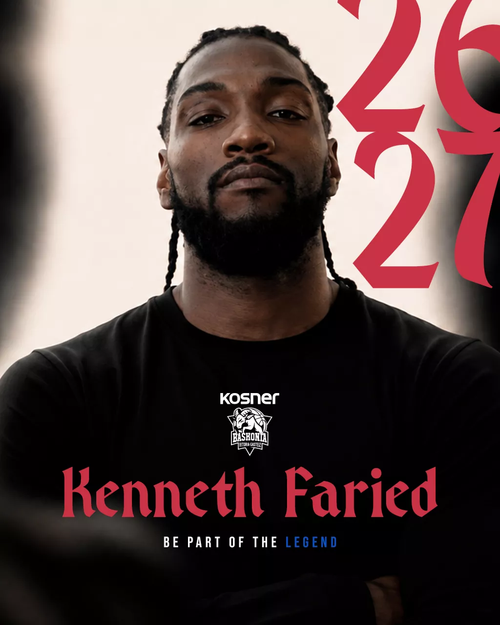 Kenneth Faried, Baskoniako jokalari berria