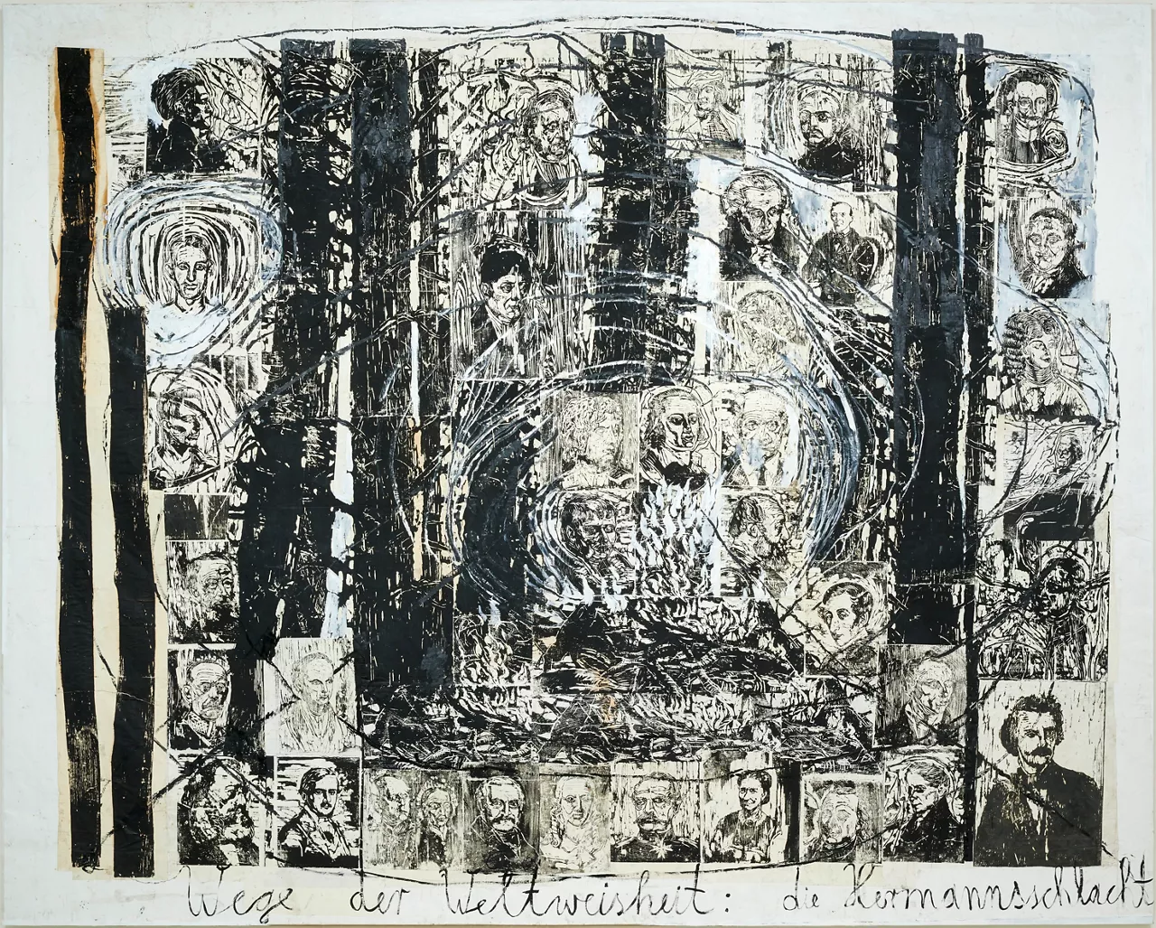 Anselm Kiefer

Munduko jakinduariaren bideak: Hermann-en borroka (Wege der Weltweisheit: die Hermannsschlacht, 1982–93)