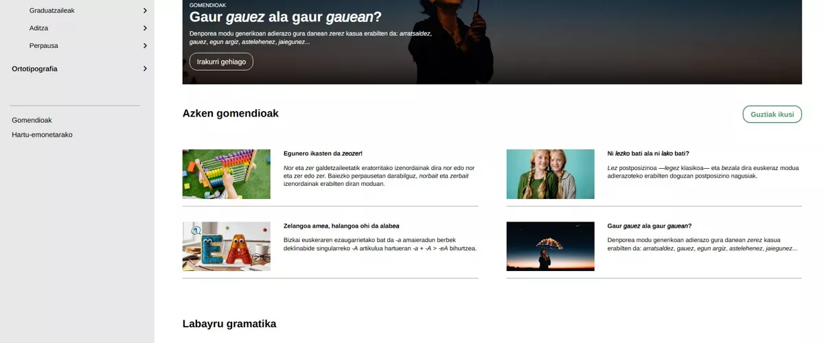 "Bizkaieraren Gramatika" Labayru