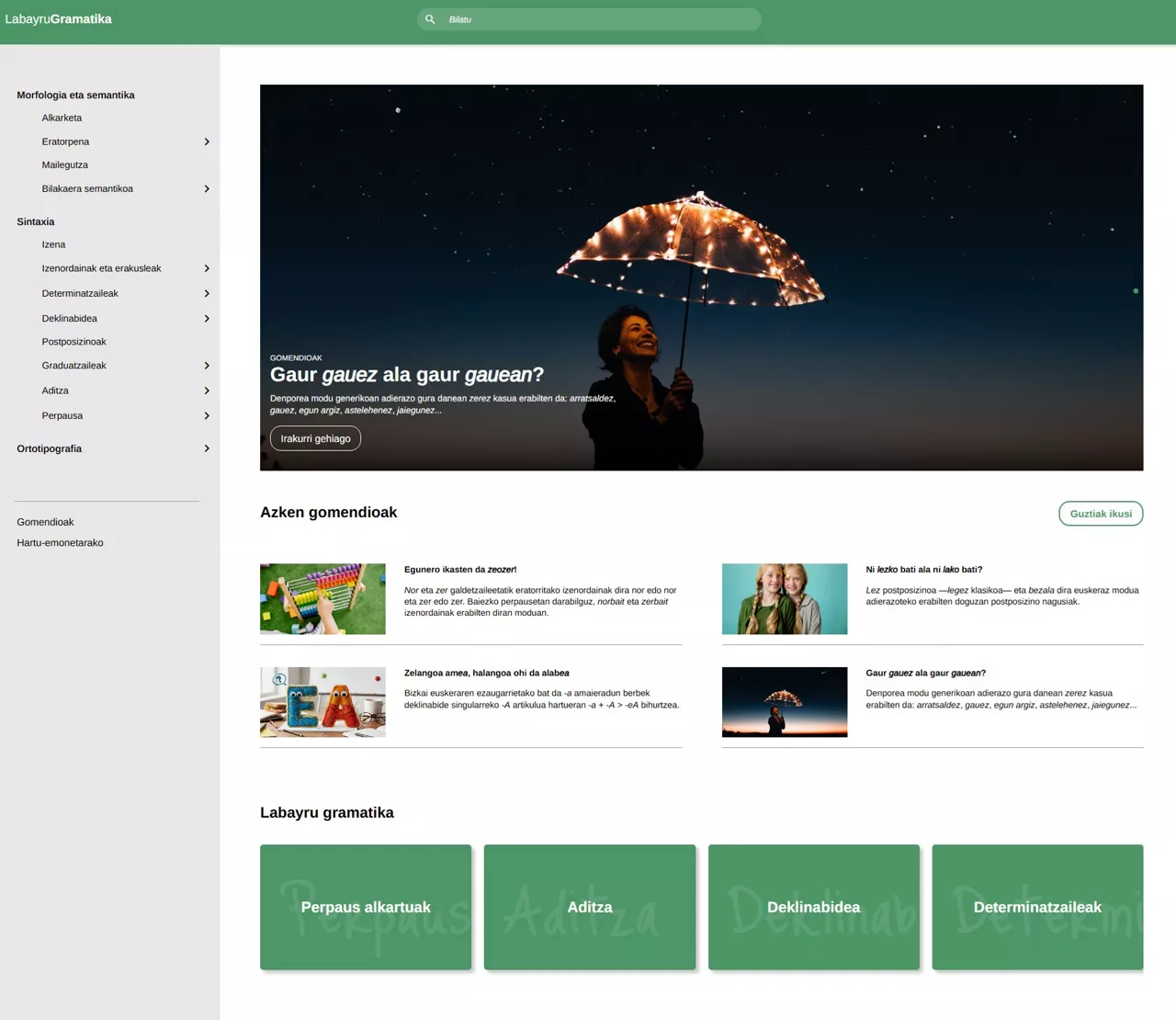 "Bizkaieraren Gramatika" Labayru