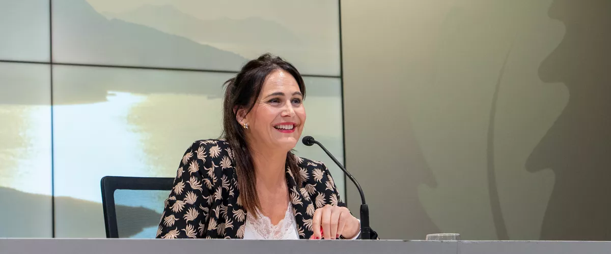 portavoz de la Diputación Foral de Bizkaia Leixuri Arrizabalaga