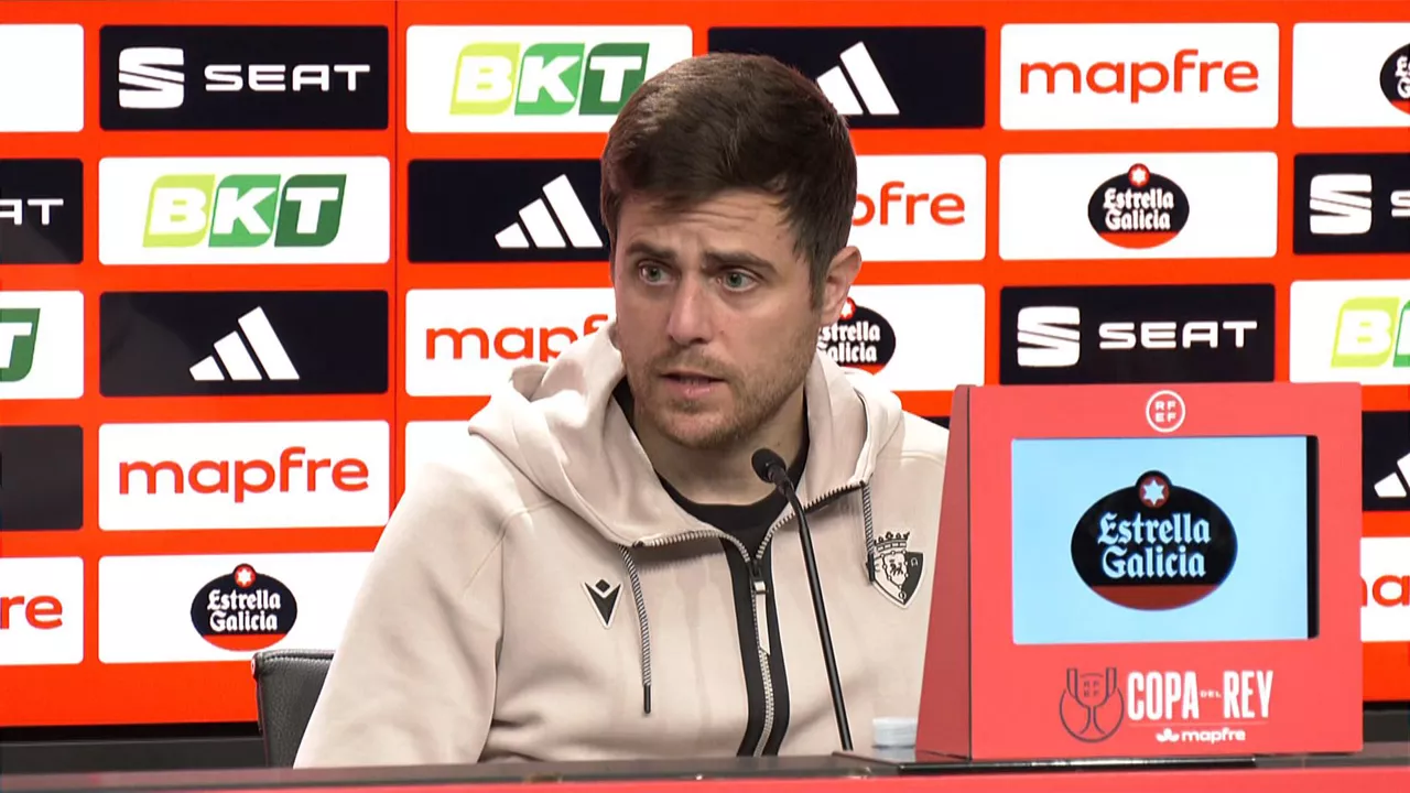 Rueda de prensa de Alessio Lisci sobre el partido contra la Real Sociedad.