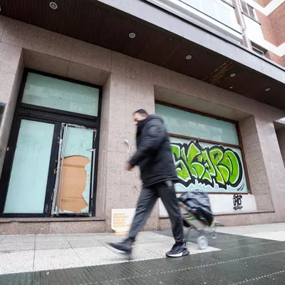 Lonja Vitoria-Gasteiz incendio EFE