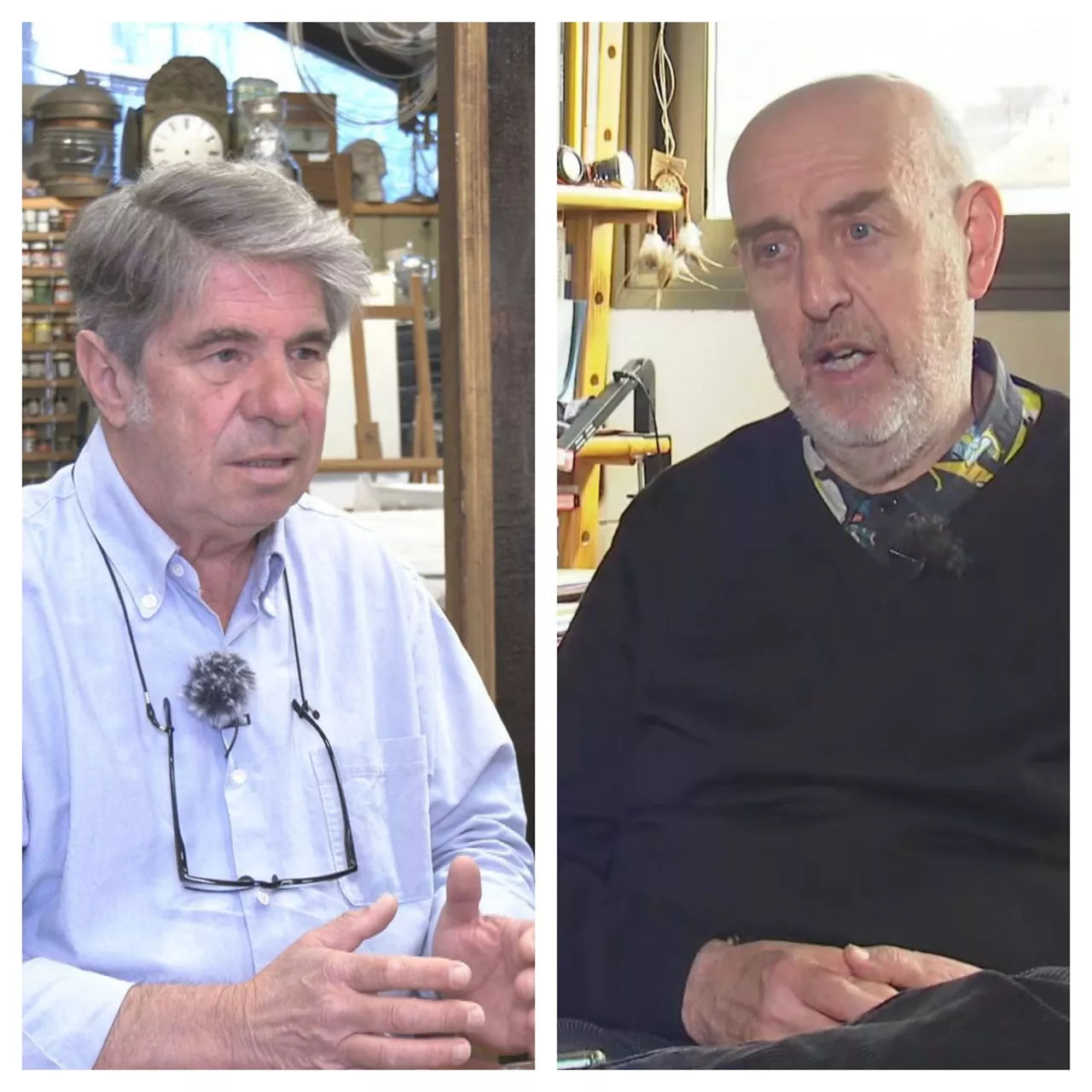 Luis Beltrán restaurador de obras de arte

Fernando Castro crítico de arte