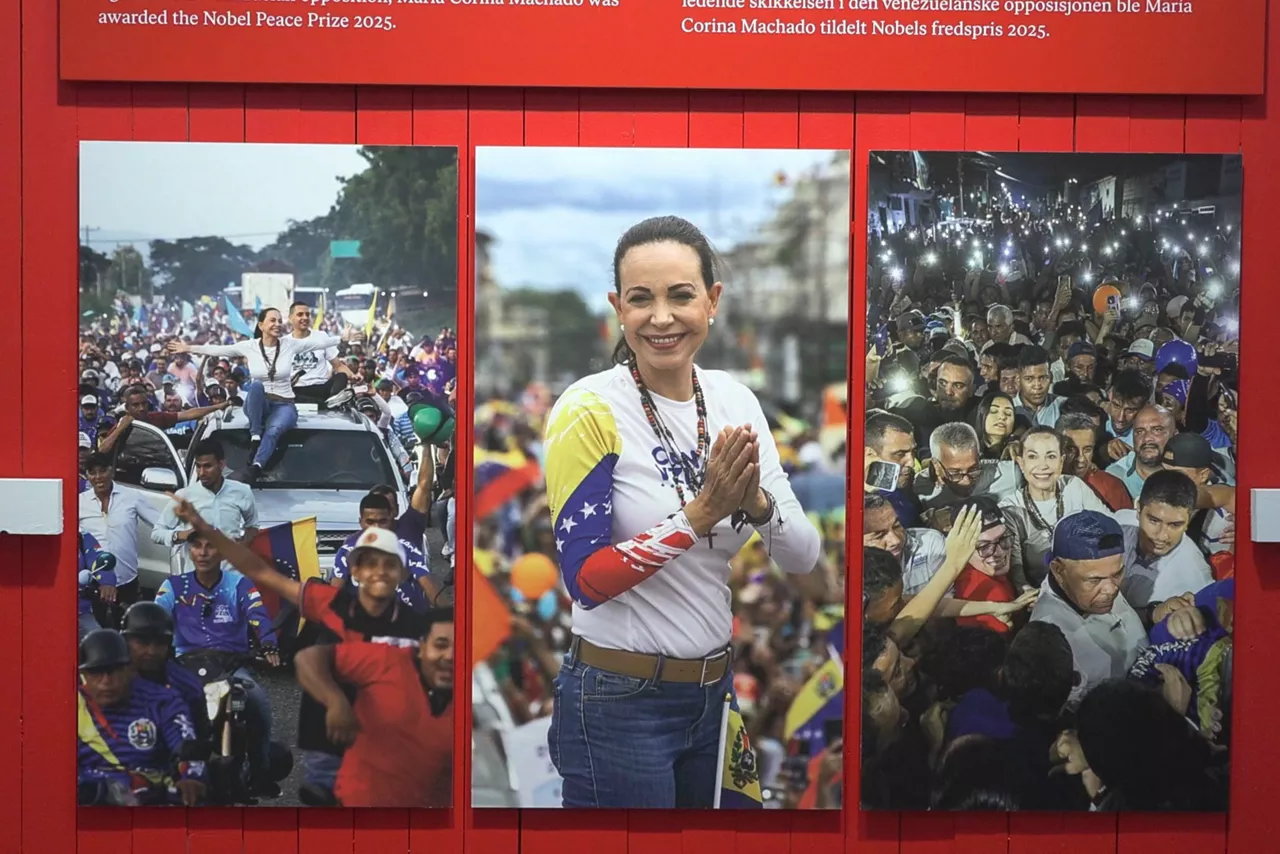 Maria Corina Machado  Oslo erakusketa argazkiak