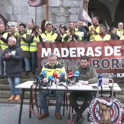 Rueda de prensa de Maderas de Llodio