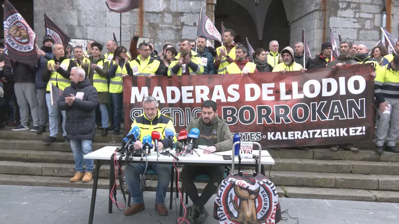Rueda de prensa de Maderas de Llodio