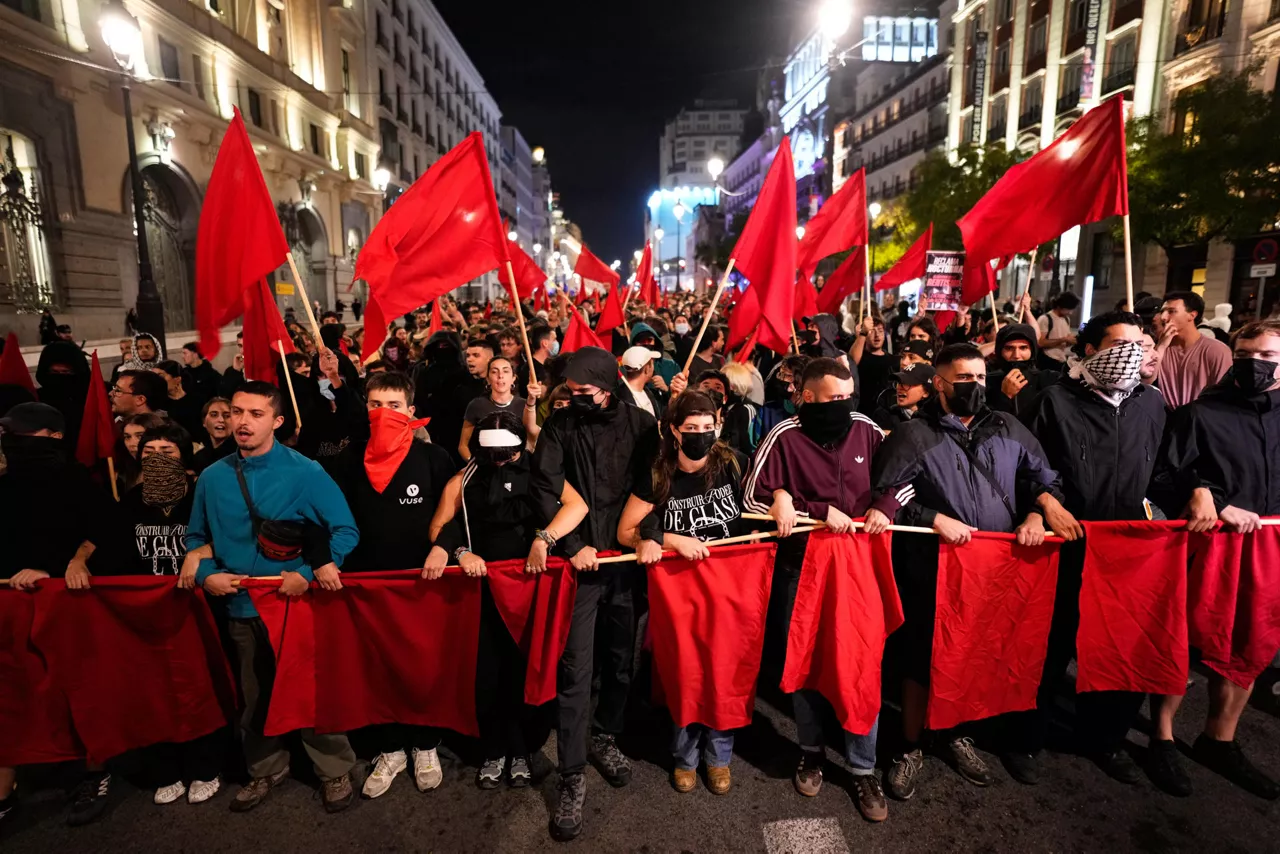 Protesta Madrid