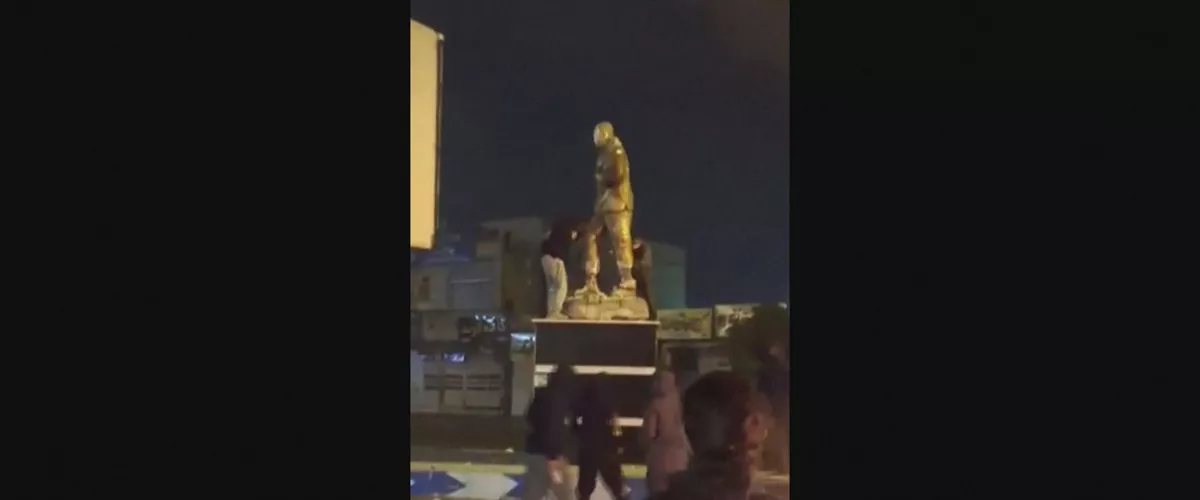 manifestantes en Irán