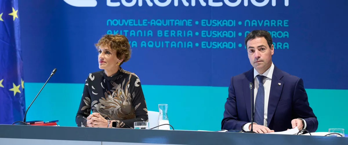 María Chivite e Iñigo Urkullu