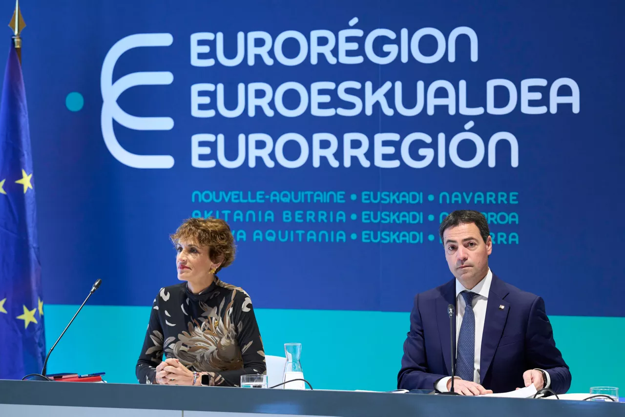 María Chivite e Iñigo Urkullu