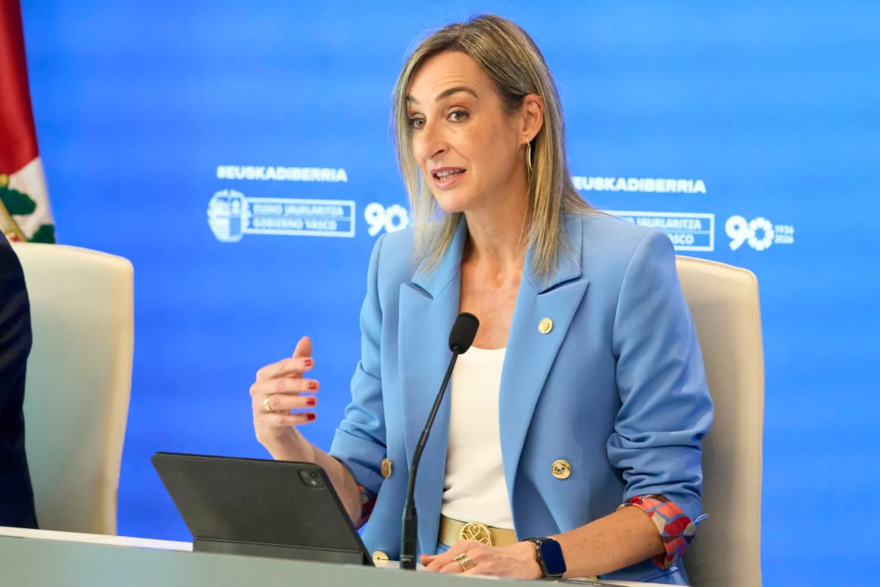Maria Ubarretxena Eusko Jaurlaritzaren bozeramailea