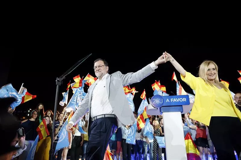 Mariano Rajoy PP hauteskunde kanpaina EFE