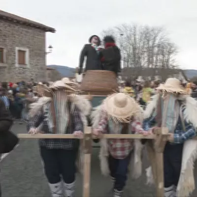 Zalduondon erre egin dute Markitos, aspaldiko ohiturari eutsita
