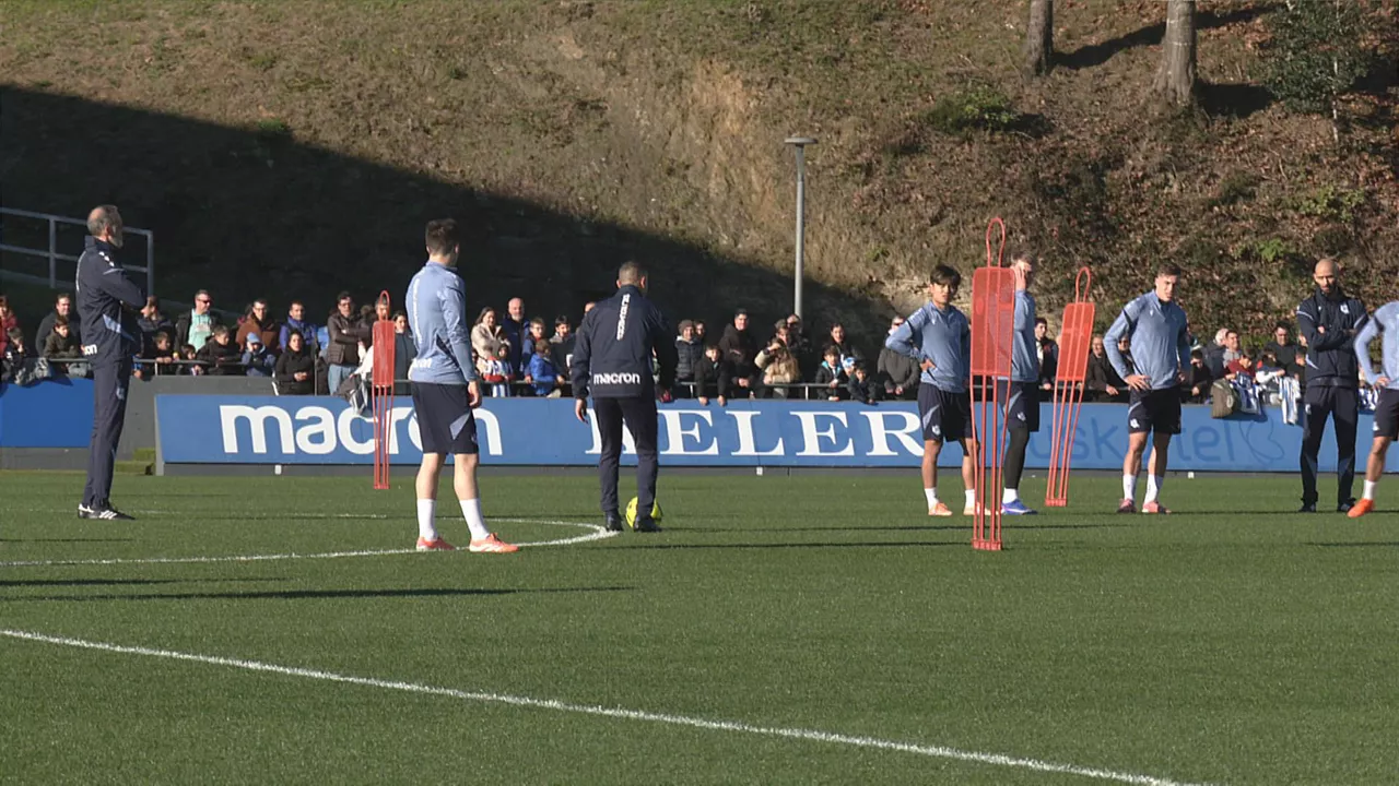 La Real Sociedad ha vuelto al trabajo tras el parón navideño, a las órdenes de Pellegrino Matarazzo
